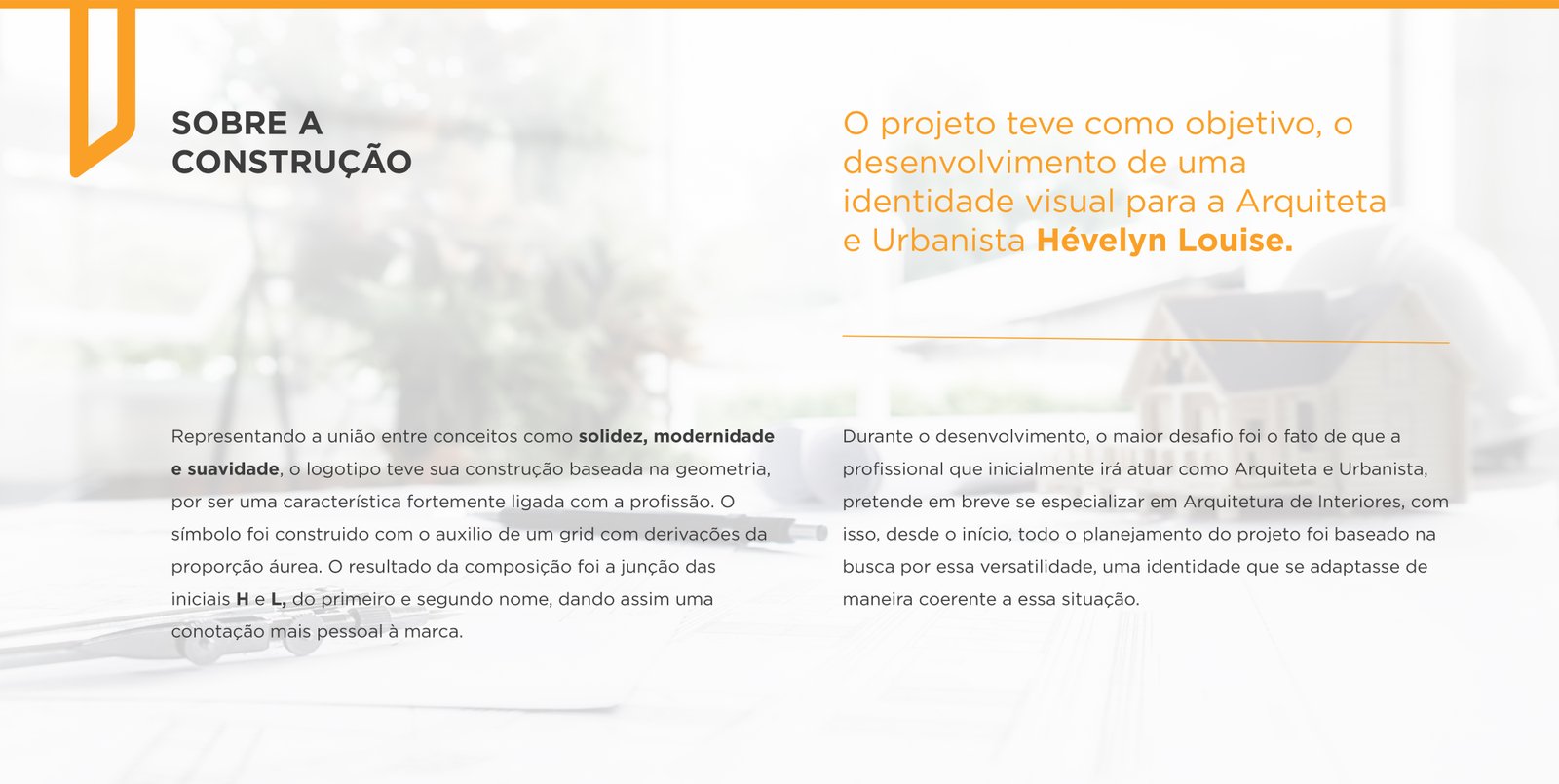 Apresentação do conceito e da construção da identidade visual
